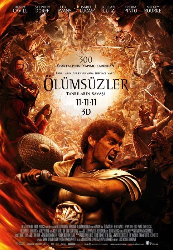 Ölümsüzler Tanrıların Savaşı (2011) İzle